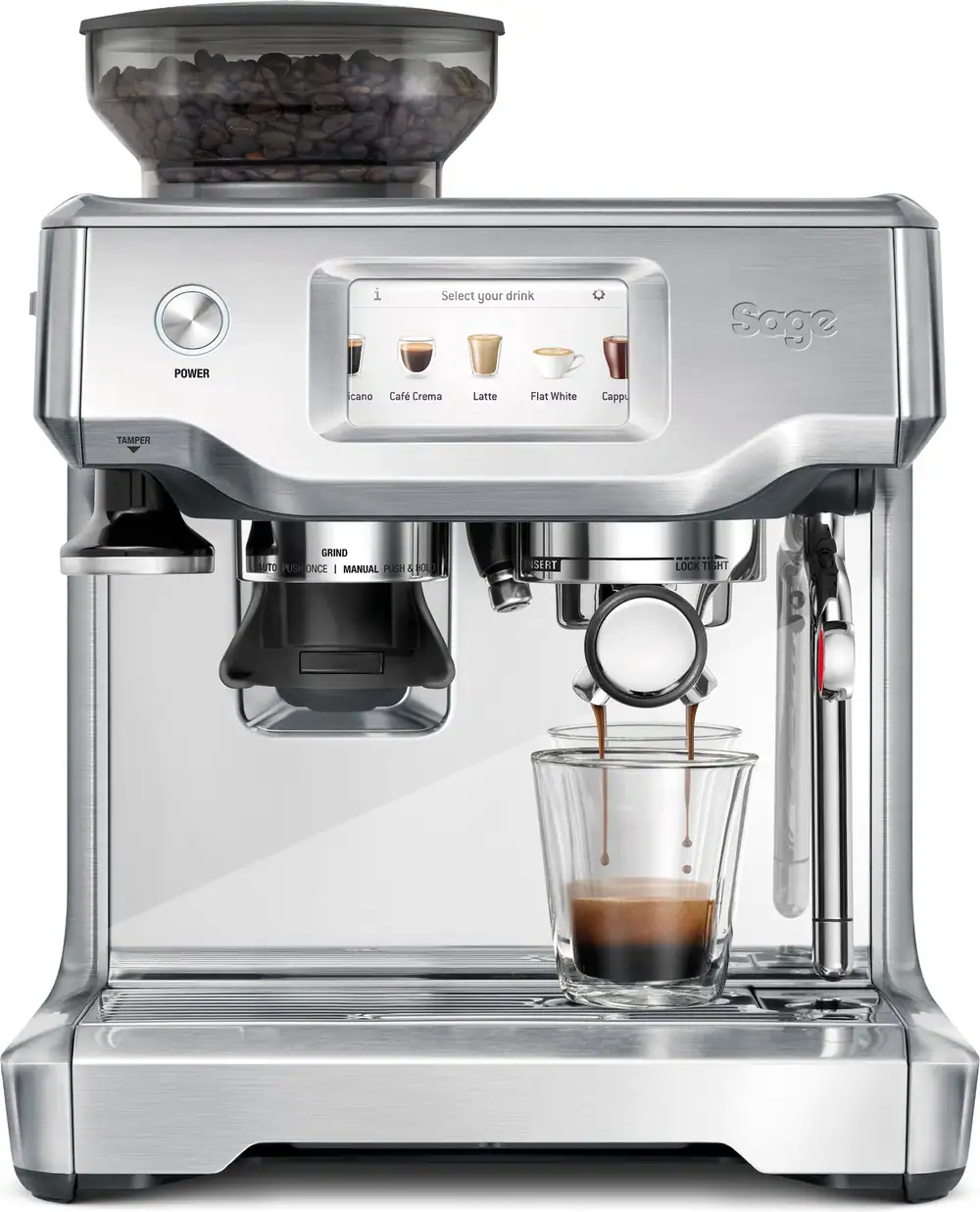 Sage The Barista Touch™ Espresso Coffee Machine with Integrated Burr Grinder