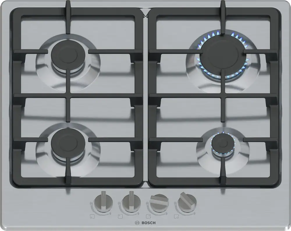 Bosch Series 4 PGP6B5K90 58cm Gas Hob