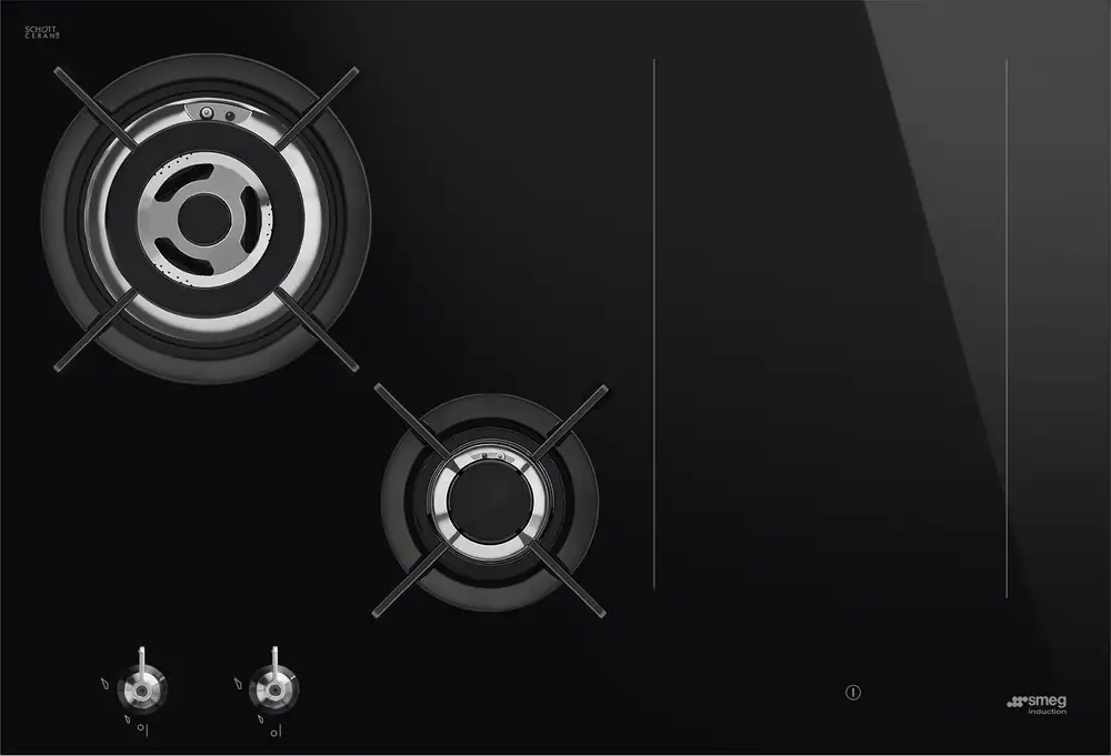 Smeg Classic 75cm 4 Zone Mixed Fuel Hob