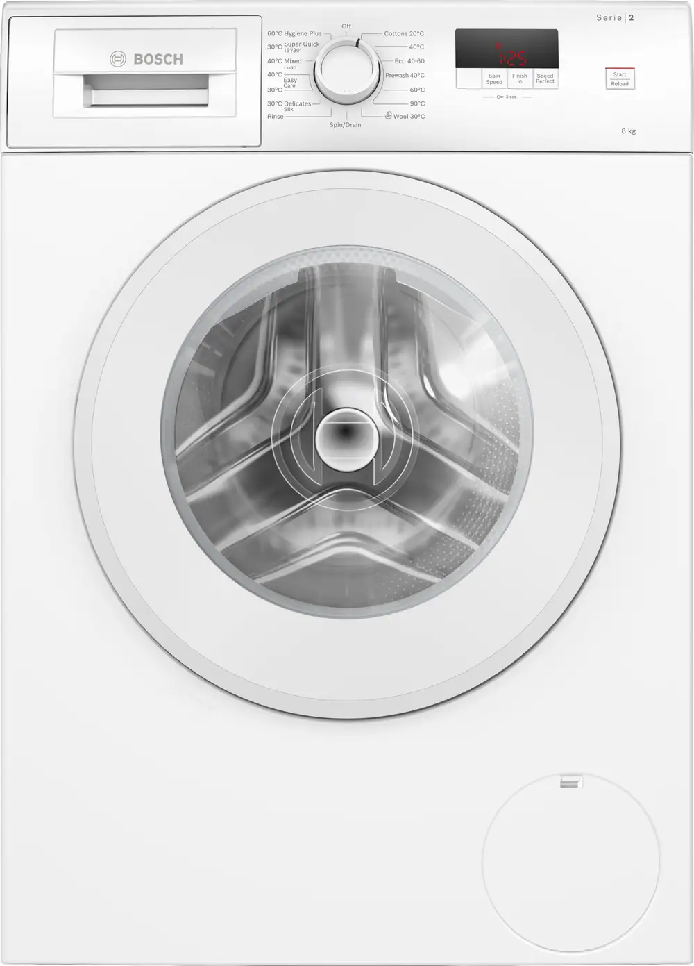 Bosch Series 2 WGE03408GB 8kg Washing Machine with 1400 rpm
