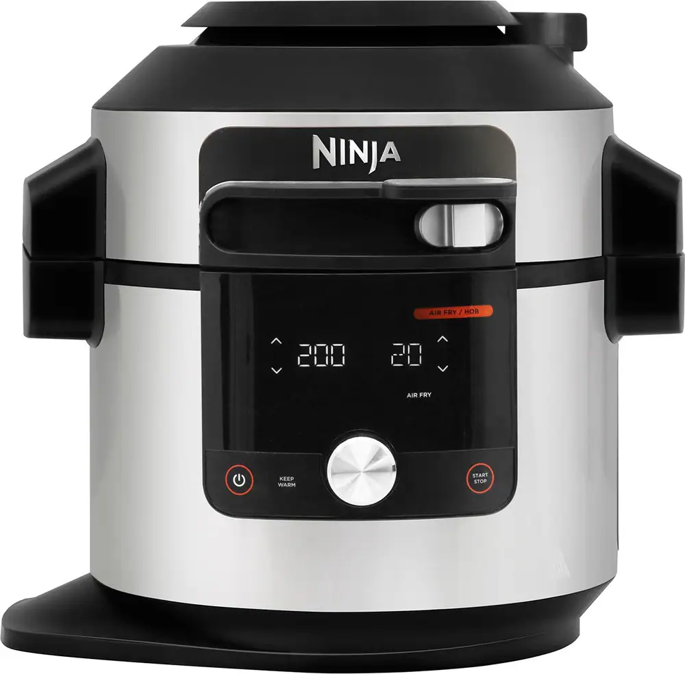 Ninja Foodi MAX 15-in-1 SmartLid OL750UK_BSS Multi-Cooker with 7.5-Litre capacity, 15 Cooking Functions, Air Fry Function, Steam Roast Function