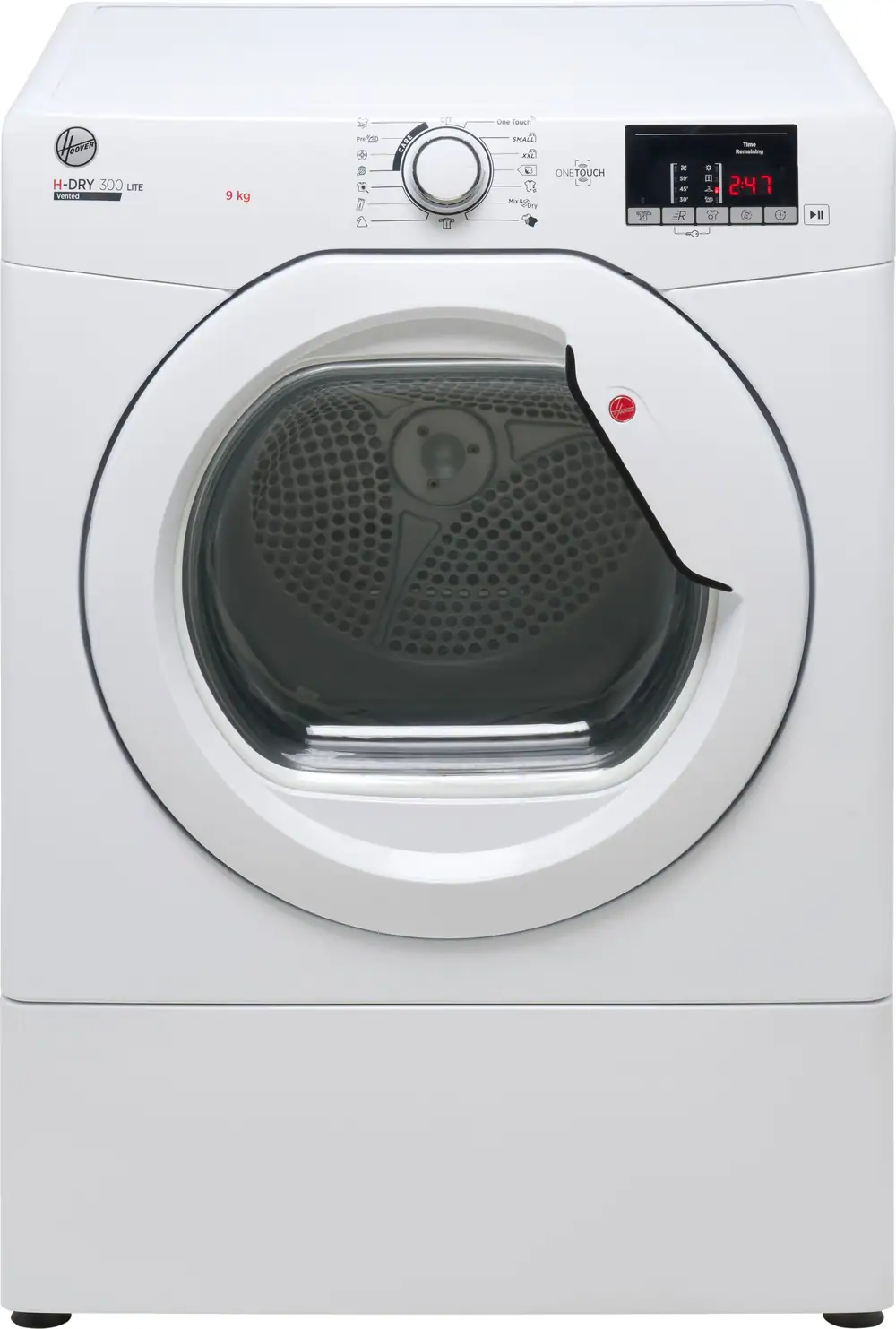 Hoover H-DRY 300 LITE HLEV9DG 9Kg Vented Tumble Dryer