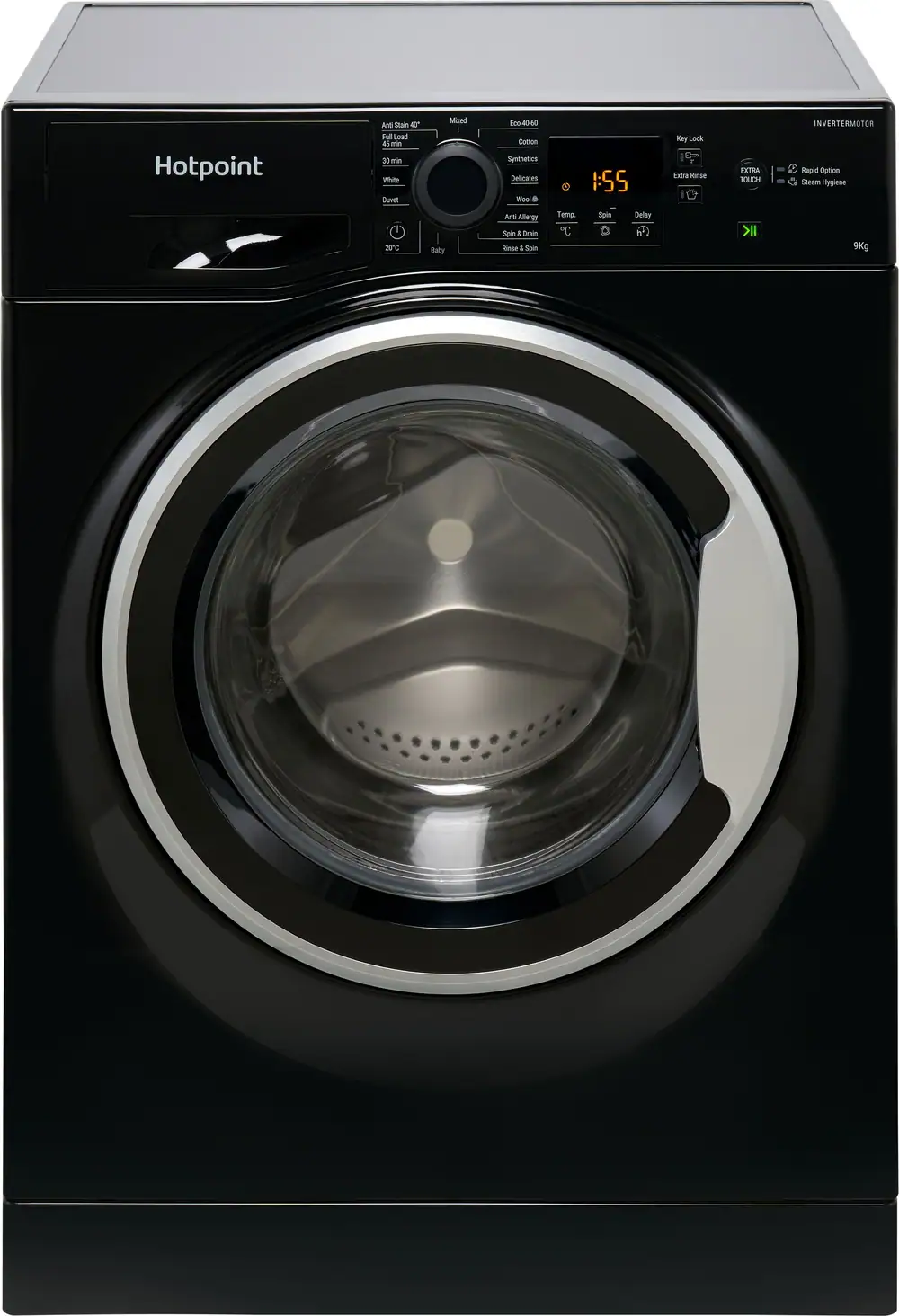 Hotpoint NSWM 946 BS UK 9kg Washing Machine with 1400 rpm