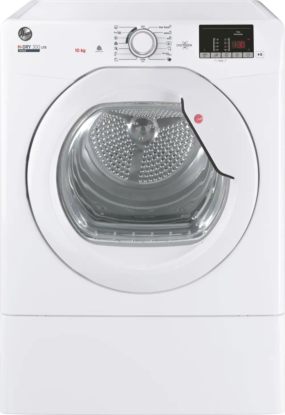 Hoover H-DRY 300 LITE HLEV10DG-80 10Kg Vented Tumble Dryer